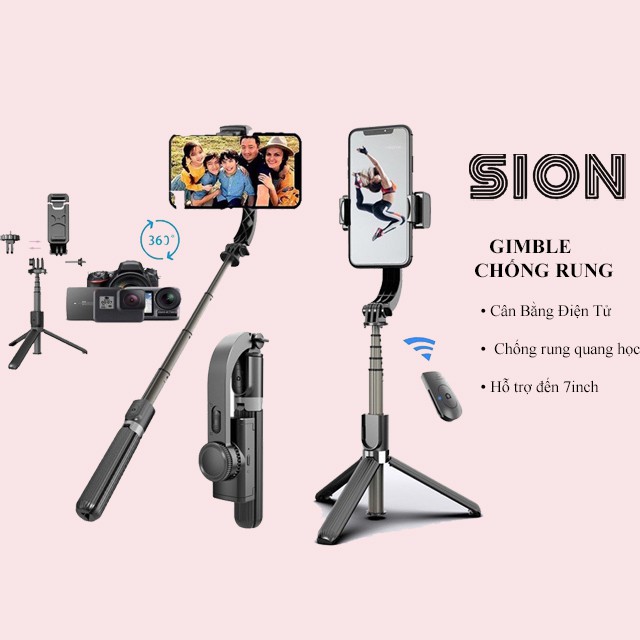 [Mã 229ELSALE hoàn 7% đơn 300K] Gimbal Chống Rung, Gậy Quay Phim Chụp Ảnh Chuyên Nghiệp