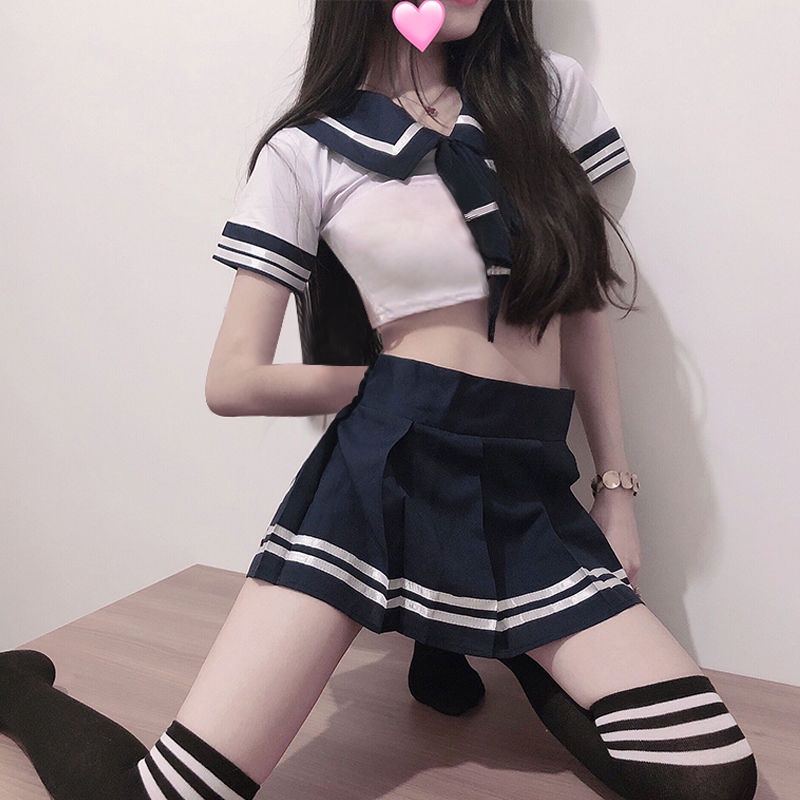 Đồ Ngủ Cosplay ⚡𝑭𝑹𝑬𝑬𝑺𝑯𝑰𝑷⚡ Váy Ngủ Cosplay Anime Nữ Sinh Gợi Cảm Cosplay Học Sinh Quyến Rũ