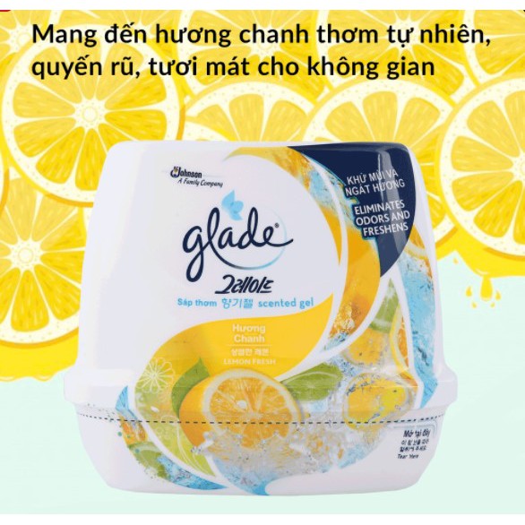 Sáp Thơm Glade Hương Chanh 180G