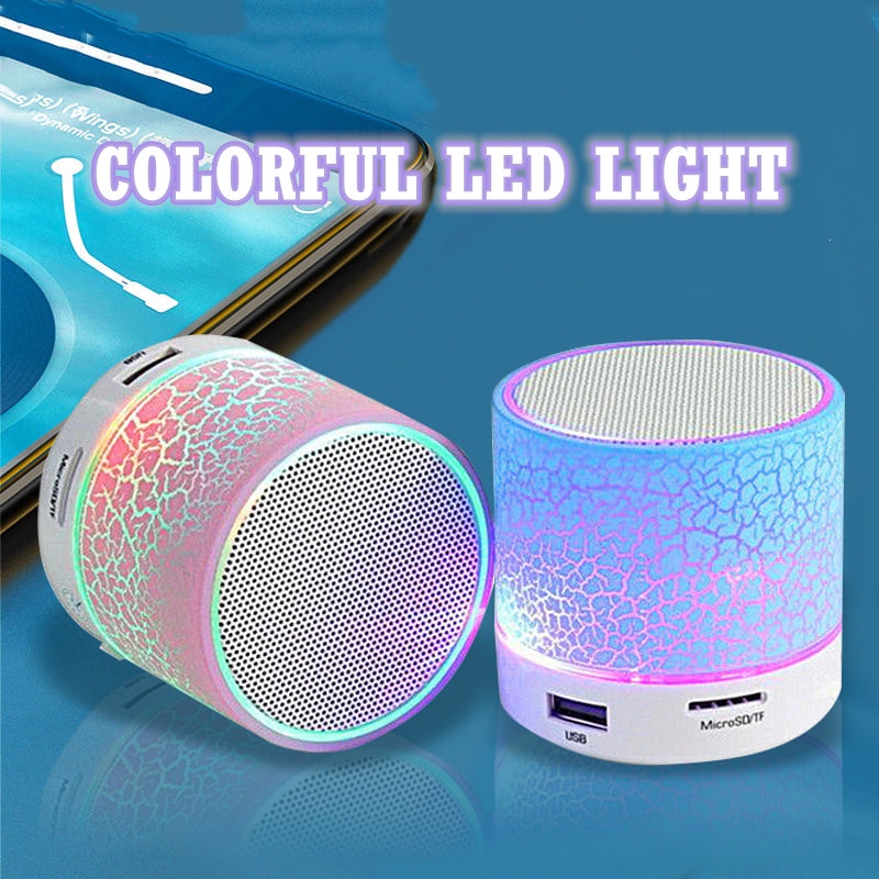 Loa Bluetooth Trứng Loa ⚡CHÍNH HÃNG⚡  Bluetooth có đèn led dùng cho tất cả các dòng điện thoại