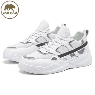 Giày sneaker GN548 [ Nhập MANDFS01 giảm 10% ] đế độn thời trang Gấu Nâu chuyên giày nam