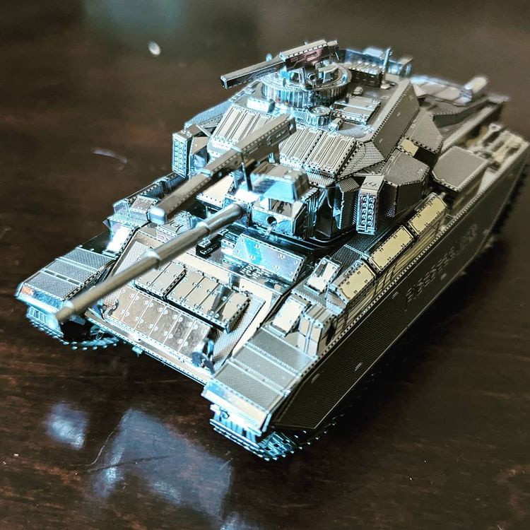 Đồ Chơi Lắp Ráp Mô Hình 3D Bằng Kim Loại Piececool Xe Tăng Centurion AFV