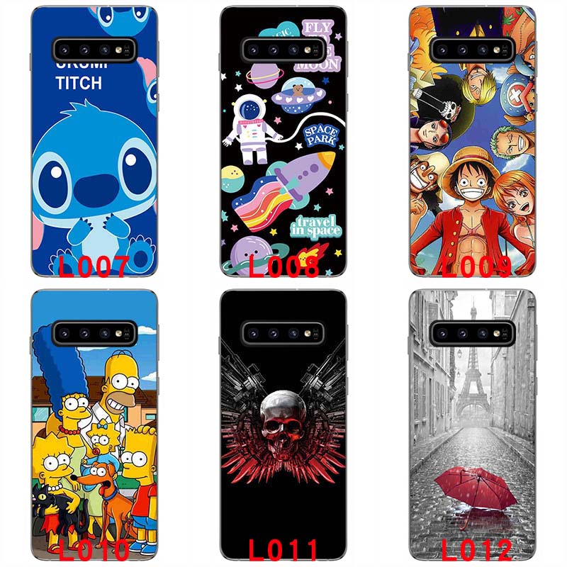 Ốp điện thoại silicon mềm TPU hình anime hoạt hình cho Samsung Galaxy S10 G9730