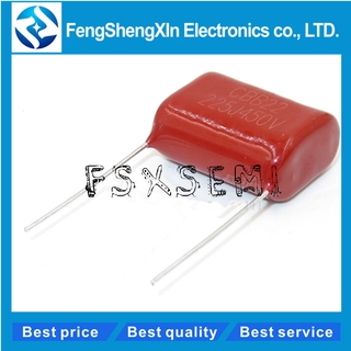 Set 10 Tụ Điện 450v 2.2uf Cbb Pitch 20mm 225 2.2uf 450v Cbb22 225j450v Chuyên Dụng