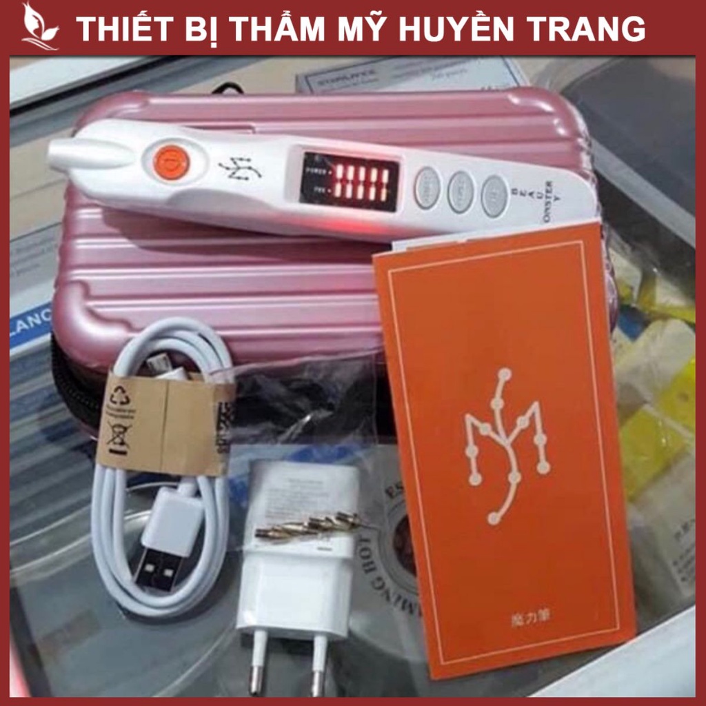 Máy Nhấn Mí Plasma Không Phẫu Thuật, Kết Hợp Đốt Mụn Ruồi, Mụn Thịt, Đốt Nám Tàn Nhang - Thẩm Mỹ Huyền Trang NANOCEE