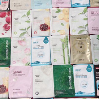 Combo Mix 50 Miếng Mặt Nạ Ngủ CAO CẤP NỘI ĐỊA TRUNG Bioaqua, One Sping, Images, Rorec Mask
