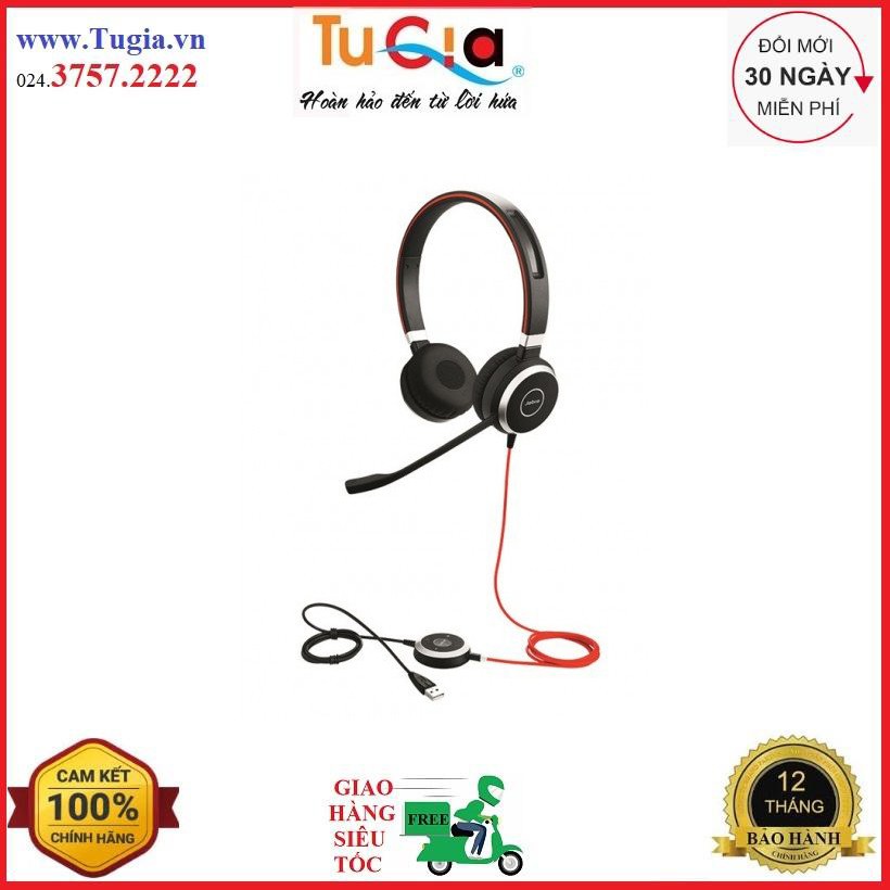 Tai nghe Jabra Evolve2 40 UC Stereo USBC Wired HeadsetHàng chính hãng