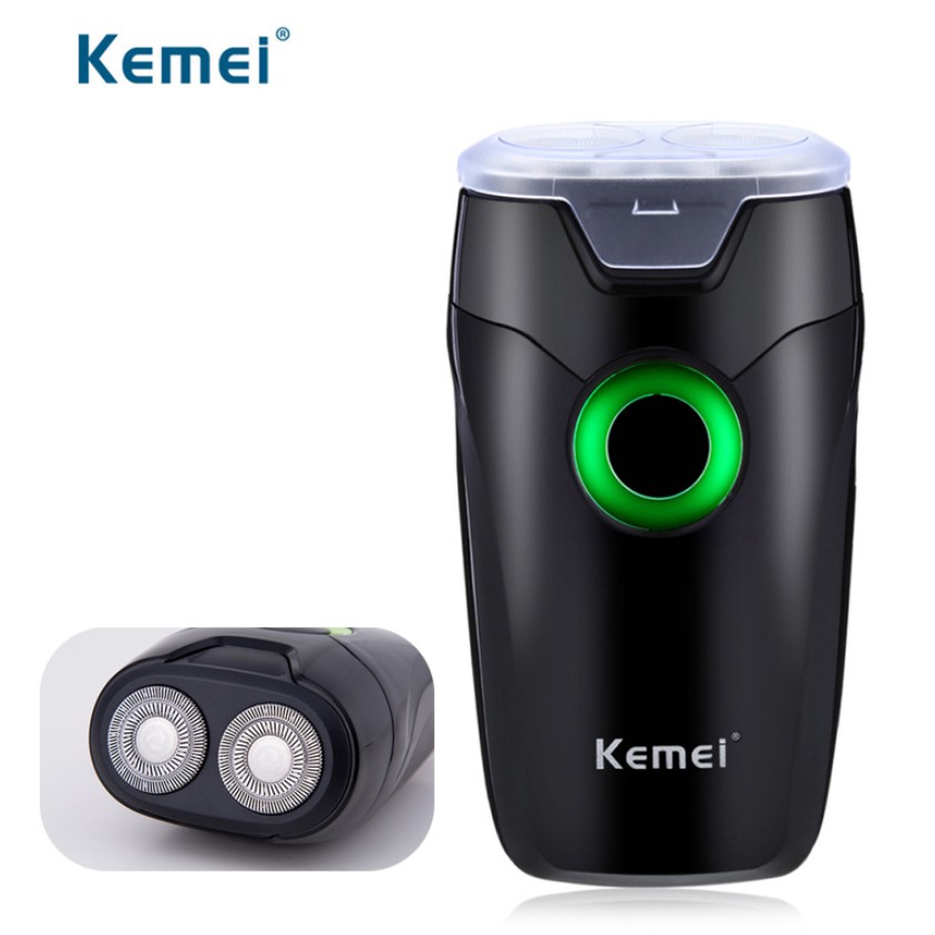 Tông Đơ Cạo Râu Kemei 202a - Sạc Pin Nhanh - Lưỡi Cắt Kép Siêu Bền - Chống Thấm Nước - ( Bảo Hành 6 Tháng )