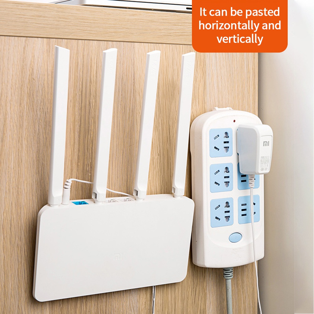 Giá Đỡ Cố Định Ổ Cắm Điện Gắn Tường Không Cần Đục Lỗ Tiện Dụng Cho Gia Đình