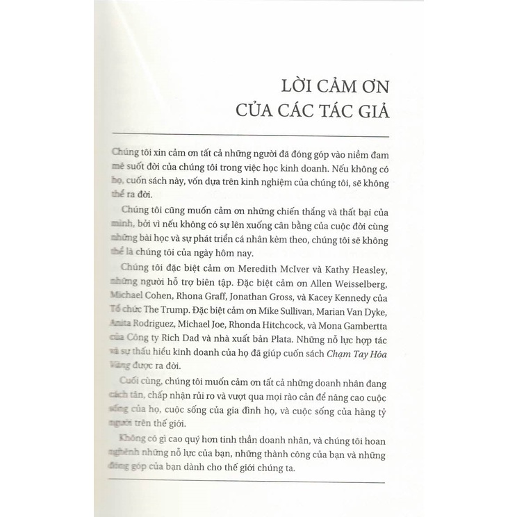 Sách - Chạm Tay Hóa Vàng - Tại Sao Một Số Doanh Nhân Trở Nên Giàu Có, Còn Những Người Khác Thì Không?
