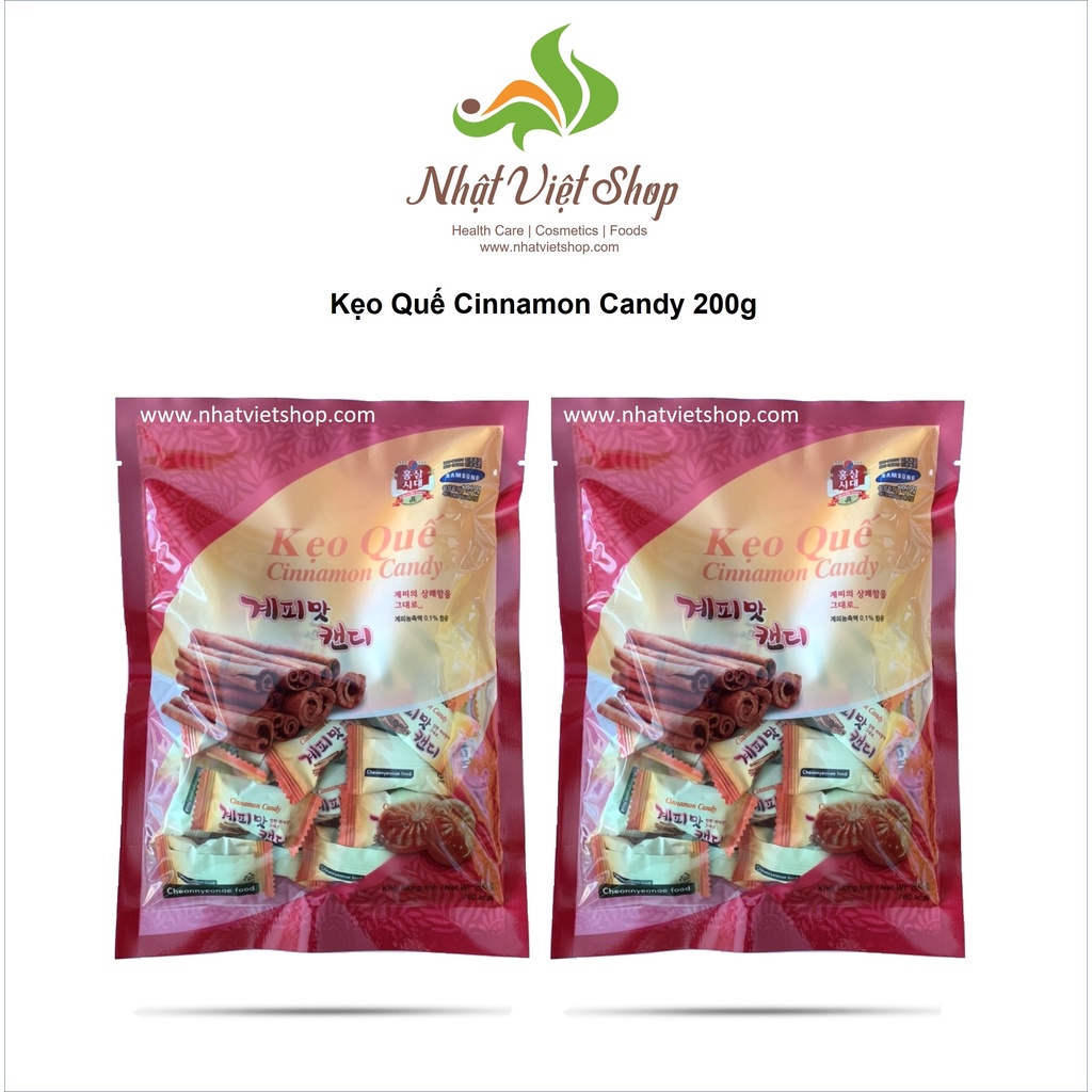 Kẹo quế Cinnamon Candy Korea 200g