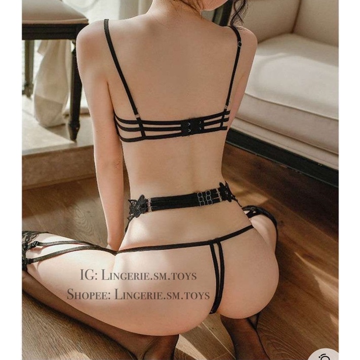 Nội Y Dây Cao Cấp • Áo Có Gọng • Quần Không Đáy Gợi Cảm • Cosplay Sexy | BigBuy360 - bigbuy360.vn