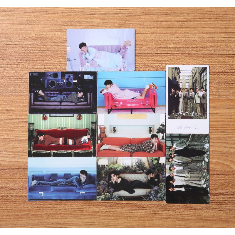 (official) Bộ sản phẩm card trong album Be mới của BTS