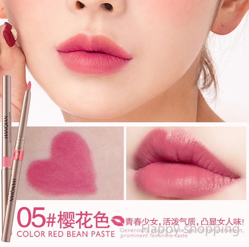 (Hàng Mới Về) Chì Kẻ Viền Môi Xoay Tự Động Chống Thấm Nước Lâu Trôi Không Lem Màu | BigBuy360 - bigbuy360.vn