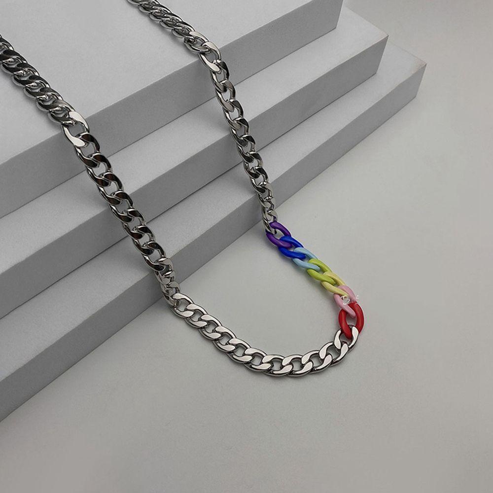 MXGOODS Vòng Cổ Choker Bằng Hợp Kim Đính Đinh Tán Phong Cách Gothic Thời Trang Cho Nam Nữ