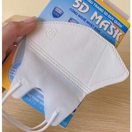 Thùng 100 chiếc khẩu trang 5D UNIMASK hàng chính hãng 3 lớp lọc kháng khuẩn