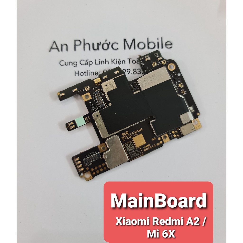 Main Xiaomi Redmi A2 Zin bóc máy - Mainboard  Điện thoại Xiaomi Redmi A2 / Mi 6X  Full chức năng.