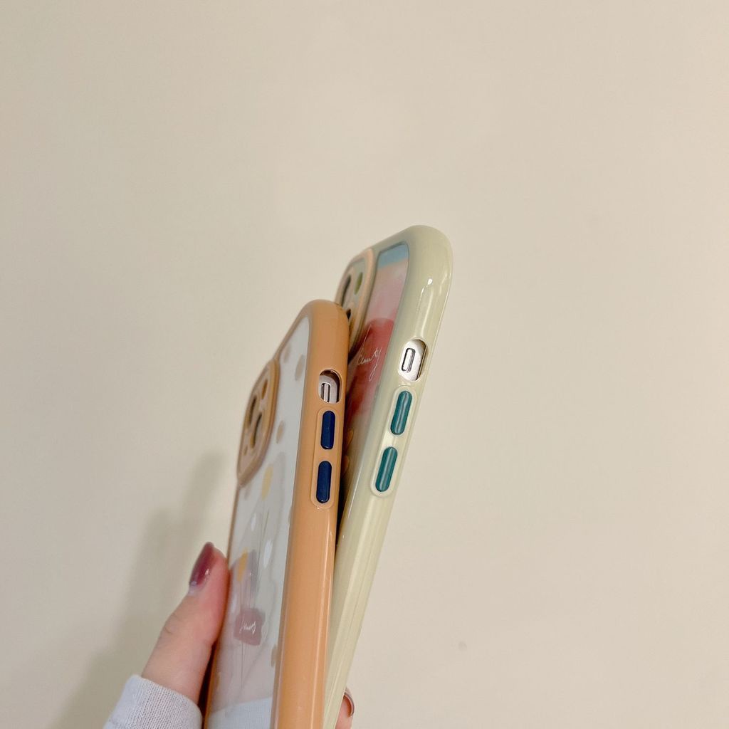Ốp Điện Thoại Họa Tiết Hoa Hướng Dương Nhỏ Xinh Cho iPhone 12 13 11 Pro Max X Xs Max Xr