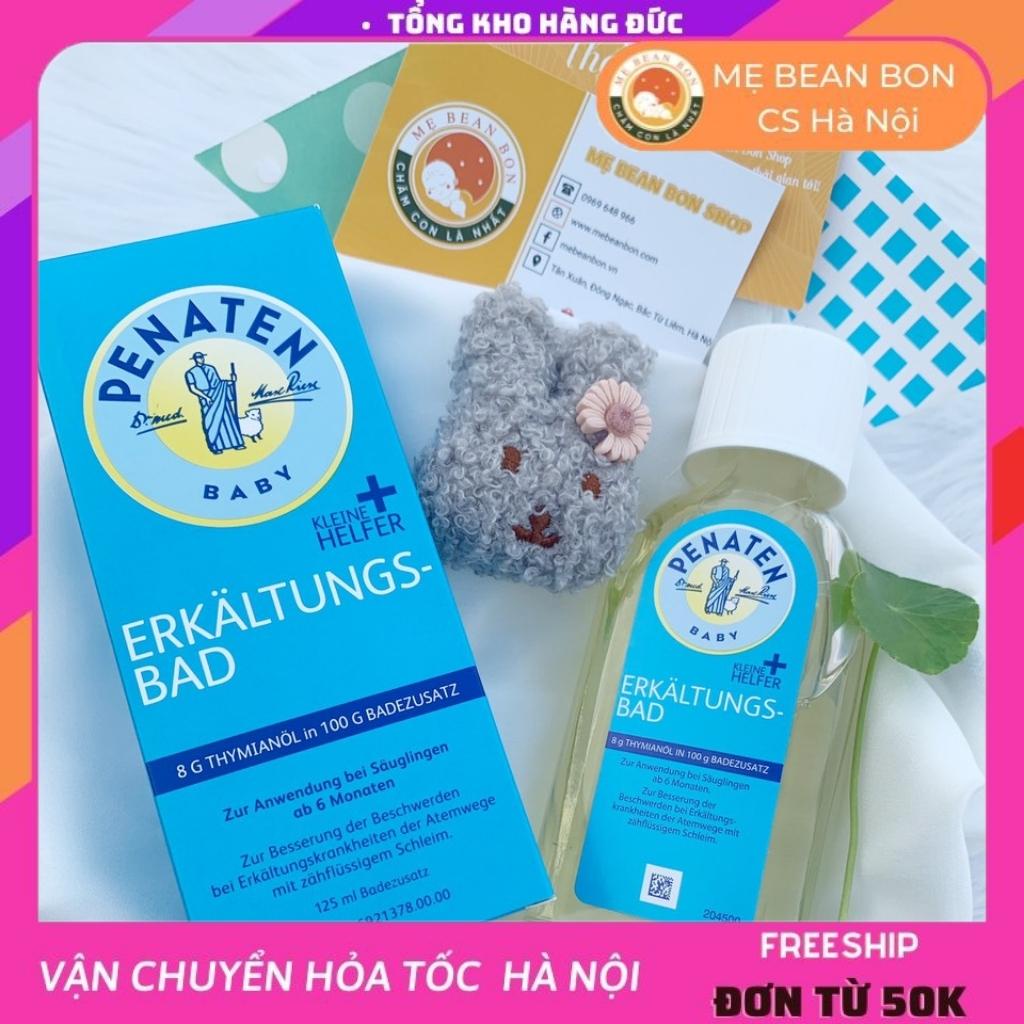 Tinh dầu tràm tắm chống cảm Penaten Đức 125ml Dành cho bé từ sơ sinh tăng cường sức đề kháng cho bé khoẻ - mẹ bean bon