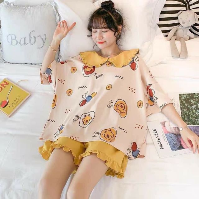 Set bộ mặc nhà siêu cute QC