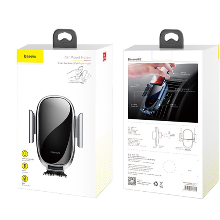 Giá đỡ điện thoại thông minh nhãn hiệu Baseus SUGENT-ZN01 tích hợp cảm biến khóa tự động - Bảo hành 6 tháng | BigBuy360 - bigbuy360.vn