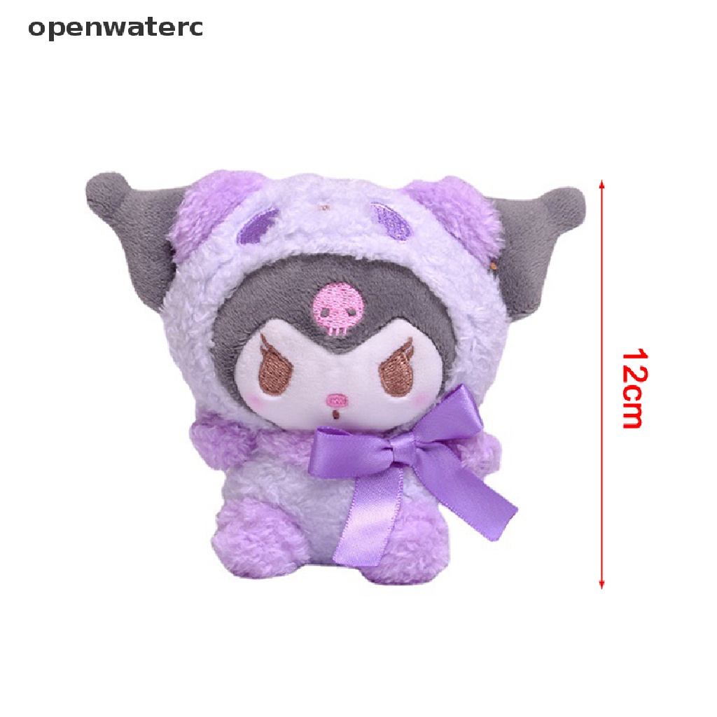 Thú Nhồi Bông Hình Chó Mèo Kuromi Cinnamoroll Kt 12cm Đáng Yêu