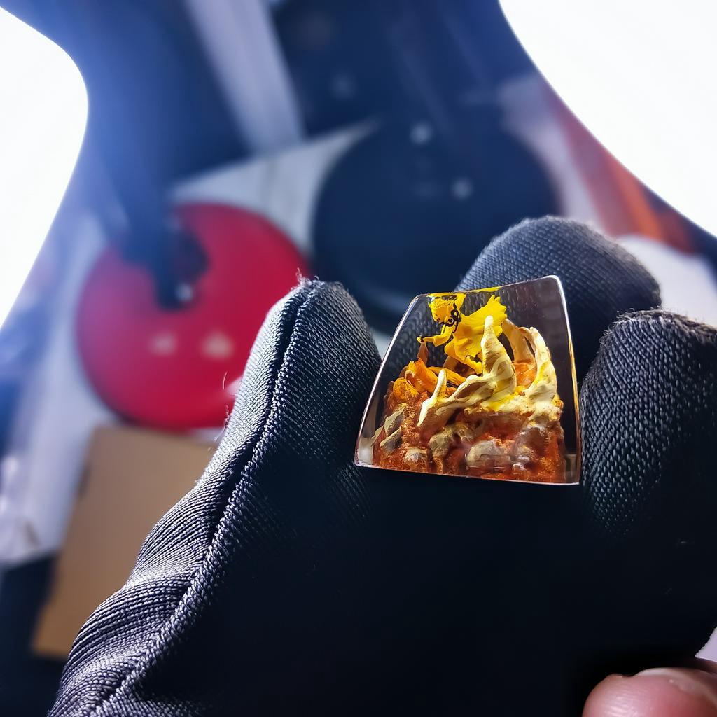 Nút bàn phím Naruto, nút bàn phím handmade , Bàn phím nhân vật hoạt hình - keycap artisan, naruto Artisan Keycap