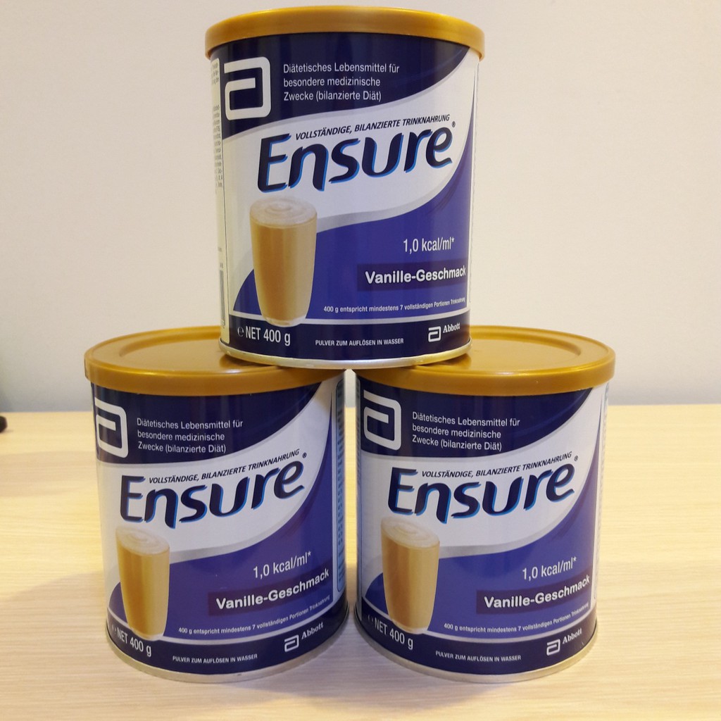 Sữa bôt ENSURE hàng nội địa đức hộp 400g