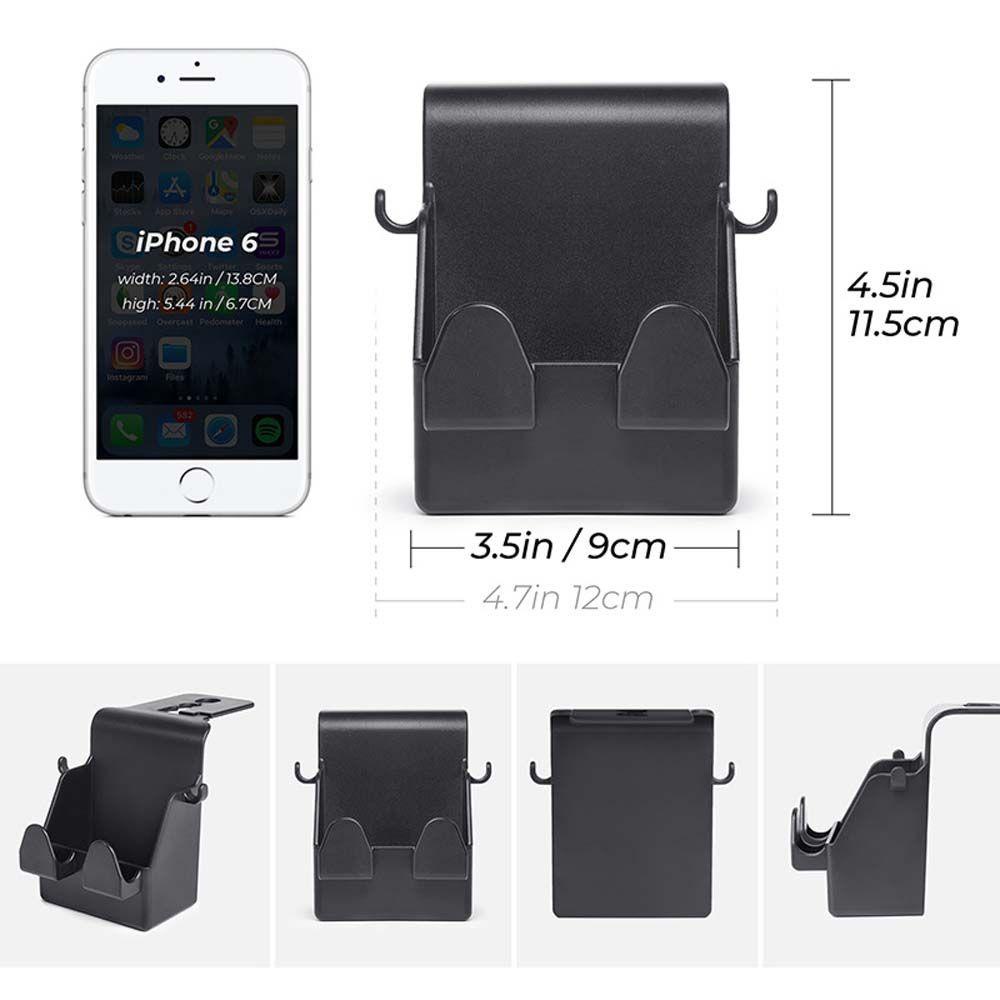 QUINTON Multifunctional Car Chair Back Hook Door Hanging Double Head Hanger Rear Seat Back Hook PP Creative Household Hook Bag Storage Holder Car Stuff Phone holder Headrest Hanger