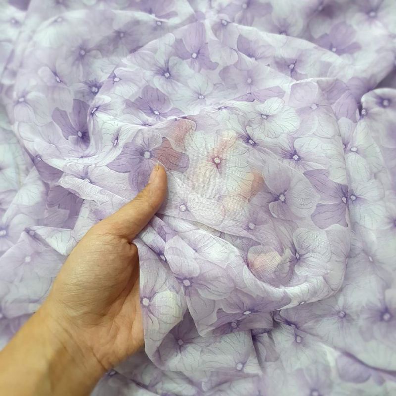 Vải tơ xước hoa