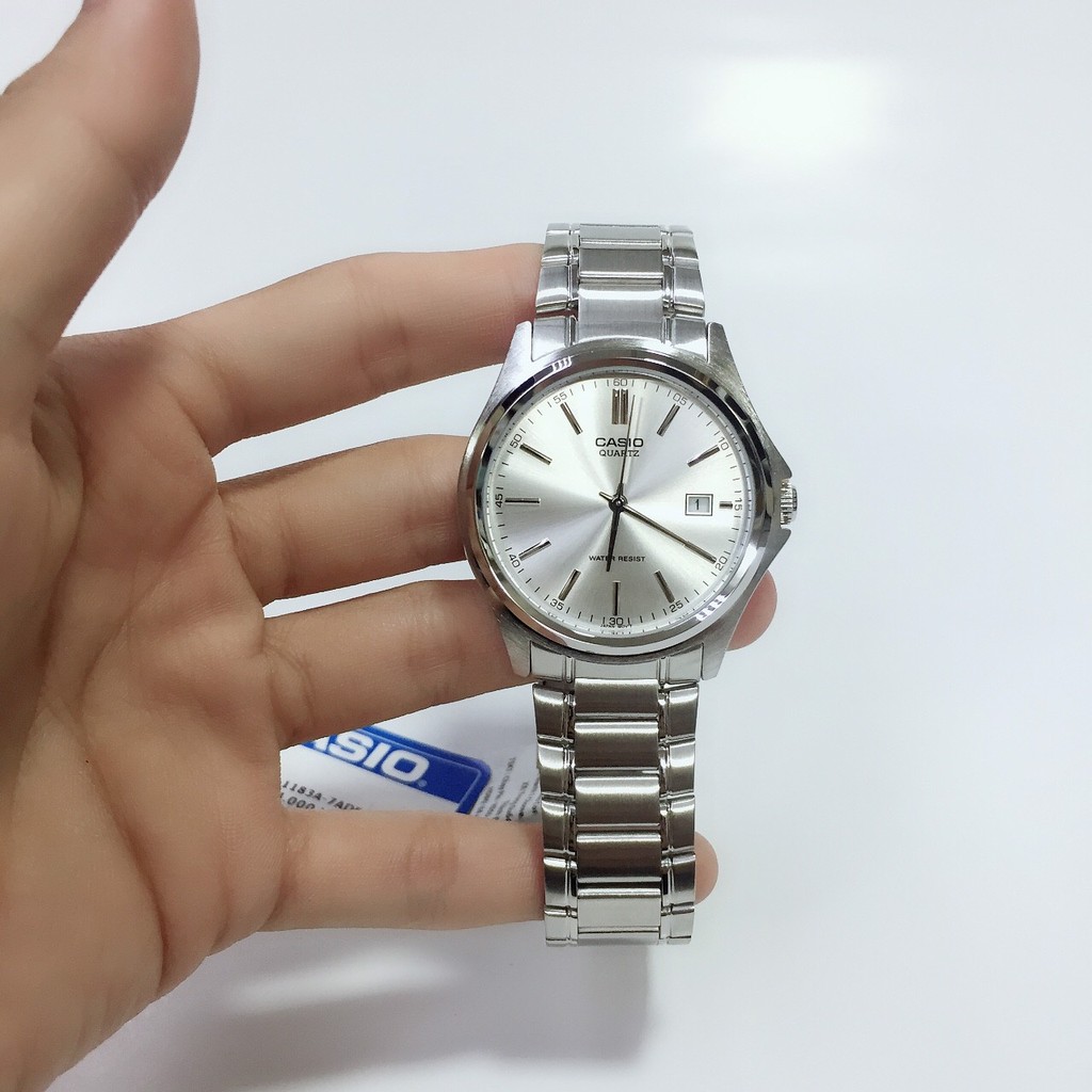 Đồng hồ nam dây kim loại Casio chính hãng Anh Khuê MTP-1183A-7ADF- Team Chống Hàng Giả-Giấy BH Anh Khuê