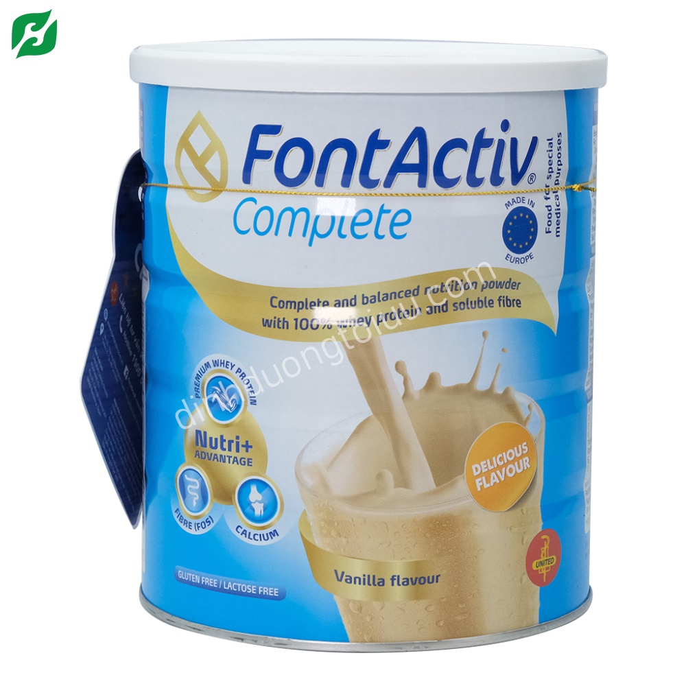 Sữa bột cho người cao tuổi, người bệnh đang phục hồi FontActiv Complete