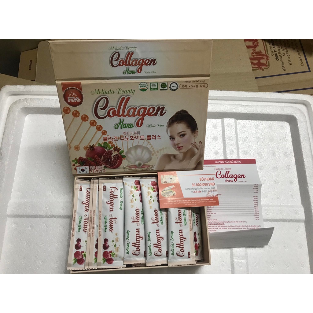 Collagen Nano White Plus  lựu đỏ