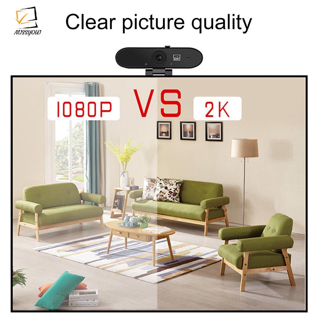 Webcam Usb 2k Độ Phân Giải Cao Có Micro Tiện Dụng | BigBuy360 - bigbuy360.vn