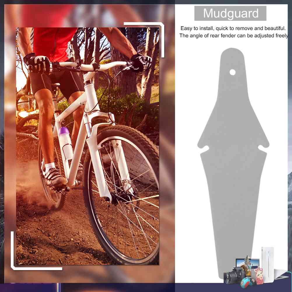 Tấm Chắn Bùn Bánh Sau Xe Đạp Leo Núi MTB Bằng Nhựa