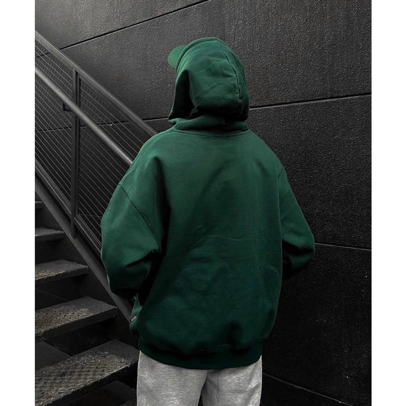 [SIÊU HÓT] Áo Hoodie Under Broker Màu Xanh Form Rộng Tay Phồng Unisex