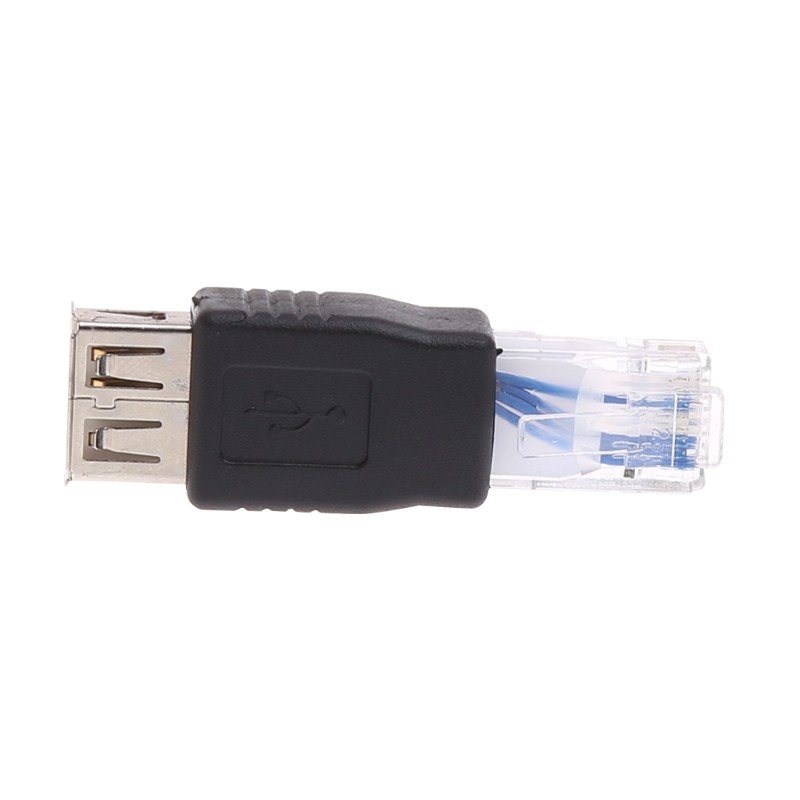 Đầu Chuyển Đổi Cổng Usb Type A Cái Sang Rj45 Male Ethernet Lan