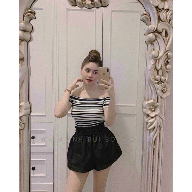 QUẦN SOOC NỮ CẠP CHUN ỐNG RỘNG CHẤT TACTA LÌ BÓNG HOT | BigBuy360 - bigbuy360.vn