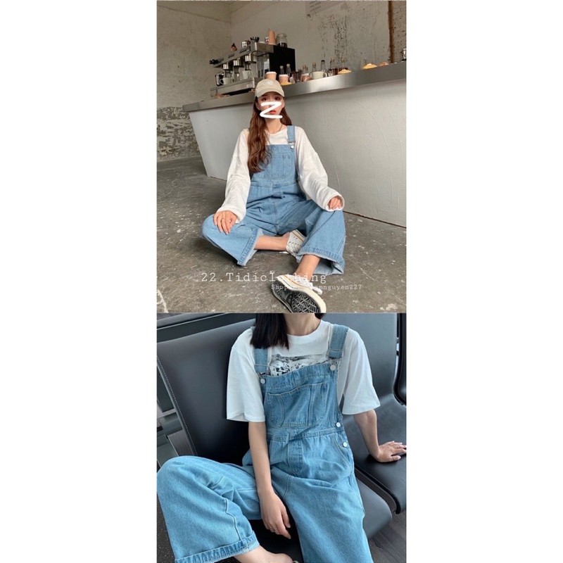 Quấn yếm jean dành cho mấy bạn mặc bigsize ạ siuuu xinhh luôn | BigBuy360 - bigbuy360.vn