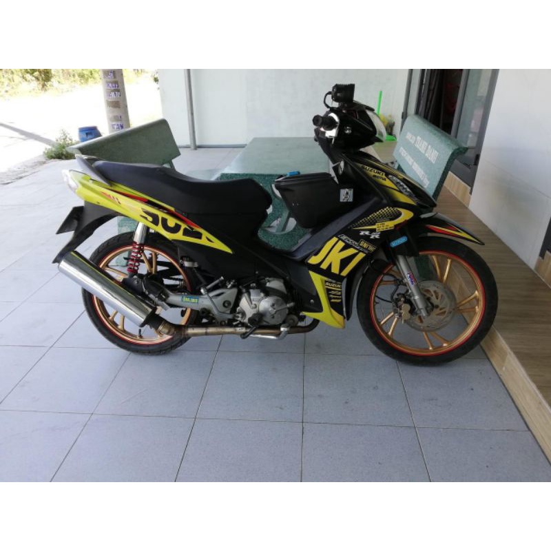 Tem Rời Axelo RR 125 Đen Vàng