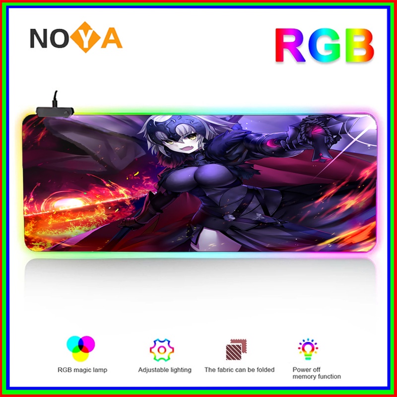 Miếng Lót Chuột Rgb Chống Trượt Chất Lượng Cao Cho Bàn Phím Led Nuoyang1 Rgb
