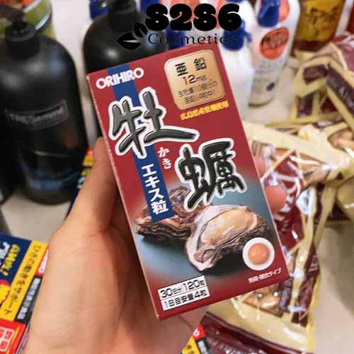 [Có sẵn] Tinh chất hàu tươi ORIHIRO New Oyster Extra Tablets 120 viên (nội địa Nhật) | Thế Giới Skin Care