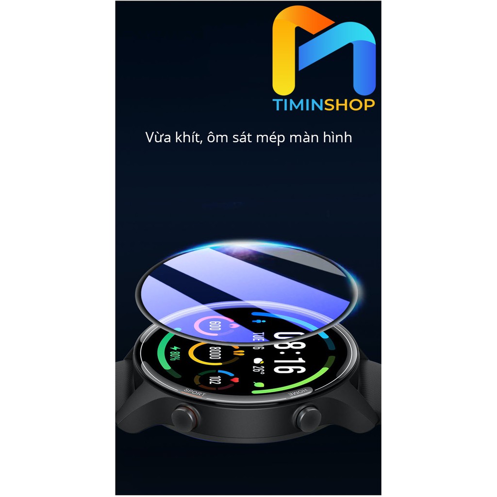 Dán cường lực Xiaomi Mi Watch - Cường lực dẻo, full màn