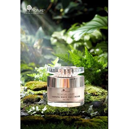 KEM DƯỠNG TRẮNG DA MẶT CAO CẤP SHINING WHITE FACE CREAM I'M NATURE LUXURY