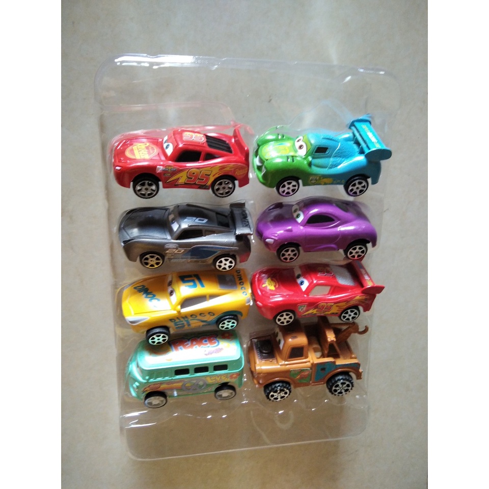 Đồ Chơi Hộp 8 Xe Macqueen