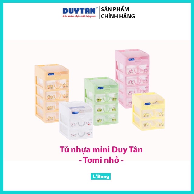 Tủ mini duy Tân 3 ngăn đựng đồ trang điểm 💄