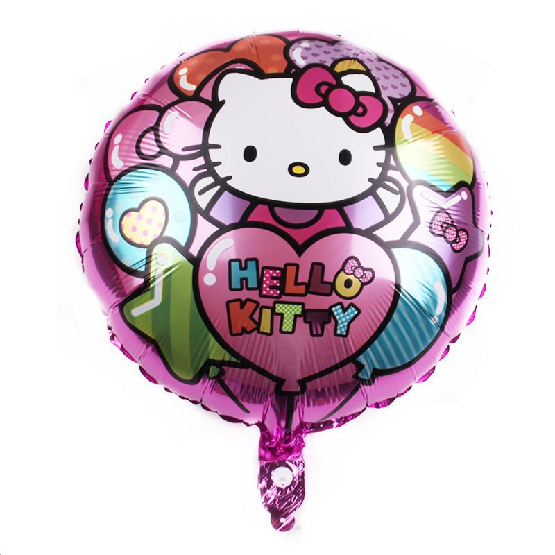 Bong bóng hình Hello Kitty 18 inch trang trí tiệc sinh nhật cho bé