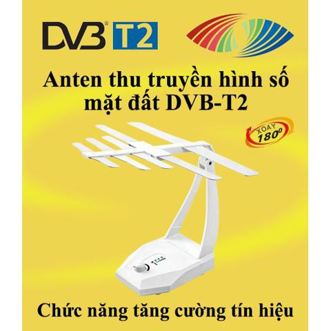 Indoor Anten DVB T2 trong nhà có mạch khuếch đại HKD105 thích hợp cho chung cư, khu vực nội đô gần trạm phát