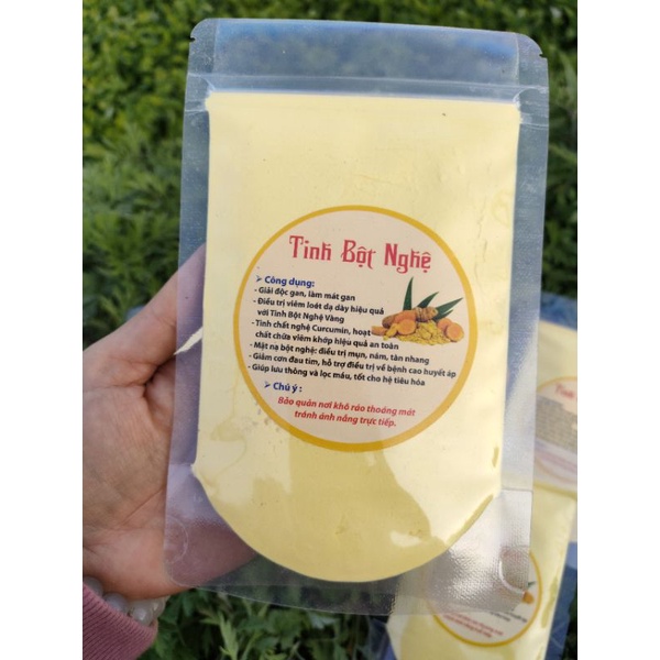 100g Tinh bột nghệ 100% nguyên chất
