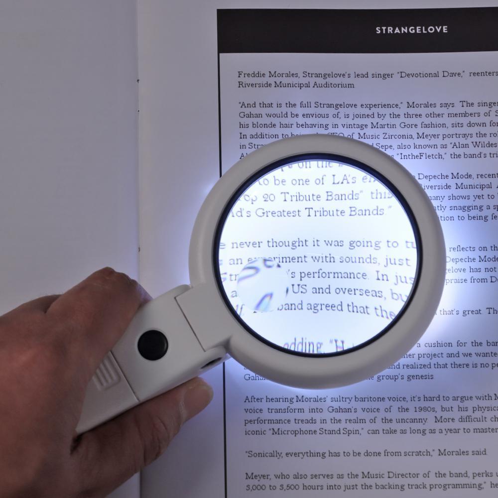 Kính Lúp DORAW Có Đèn LED Và Giá Đỡ Đa Năng